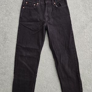 Levi's Men's Dark Gray Straight Jeans